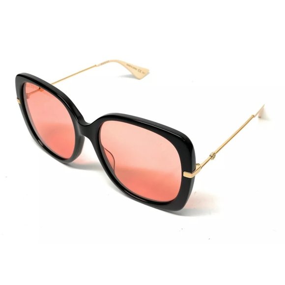 Gucci Women's Black and Red Sunglasses! - Picture 1 of 4